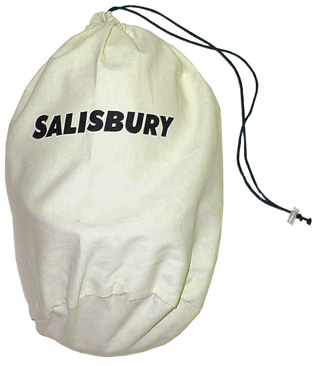 GEAR BAG, COTTON, WHITE, DRAWSTRING CLOSURE, FOR AS1000/AS1200 FACESHIELDS