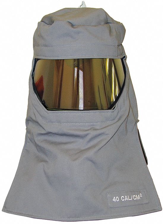 SALISBURY HOOD ARC FLASH W/VISOR 40CAL/CM2 - Arc Flash Hoods ...