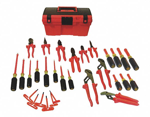 INSULATED TOOL KIT,30 PC ELECTRICIANS