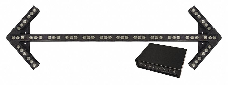 SWS CANADA LED TRAFFIC ARROW, WITH CONTROL CENTRE, 12 VDC, 48 X 14 5/8 ...
