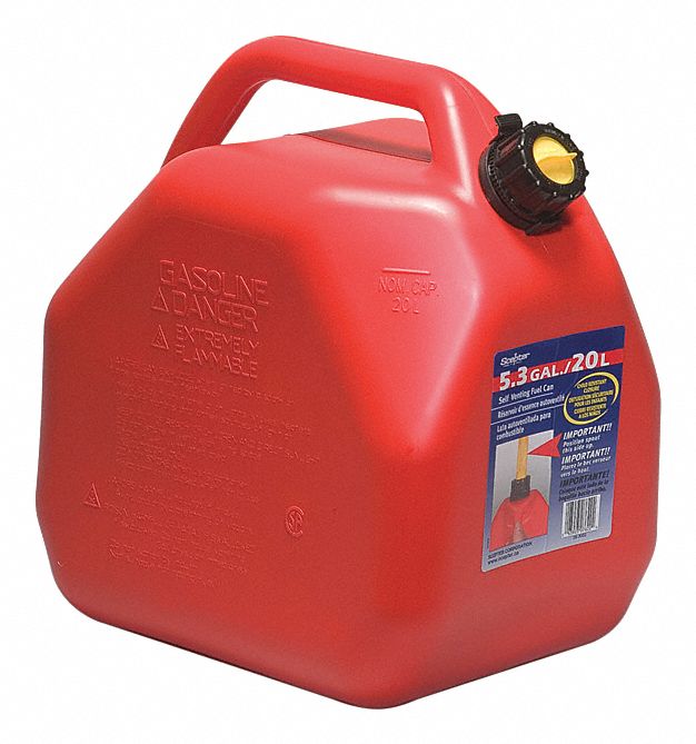 GAS CONTAINER/FUEL CAN, SELF-VENTING, 1 GALLON/5L CAPACITY