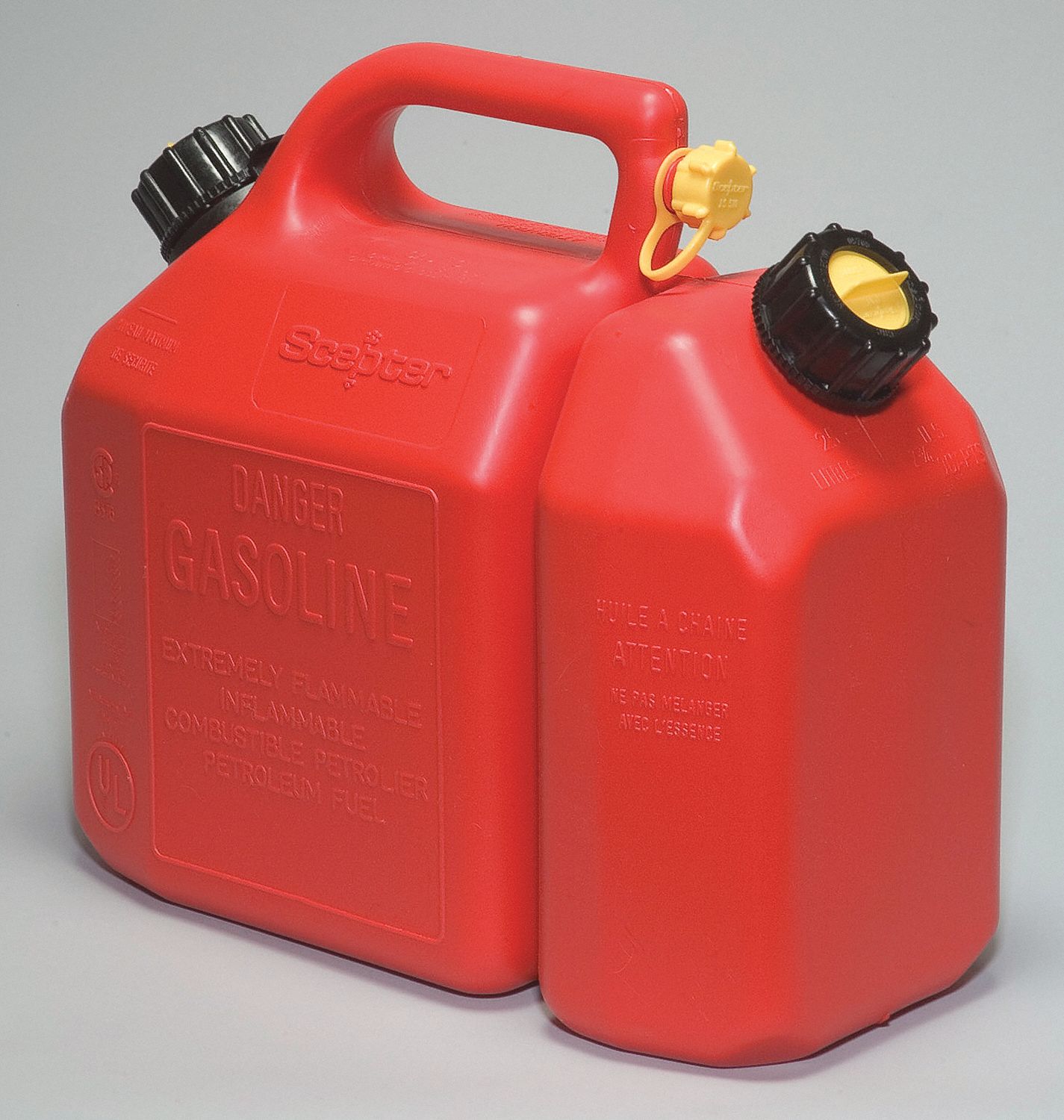 GAS/OIL COMBINATION JERRY CAN, CAPACITY: GAS 6L, OIL 2.25L