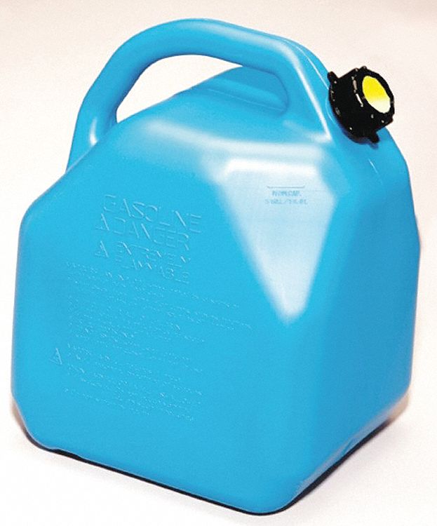 KEROSENE CONTAINER, SELF-VENTING, 20 LITRE CAPACITY, BLUE, LIGHTWEIGHT, CRUSHPROOF