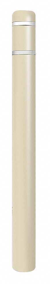 BOLLARD COVER,4-1/2" DIA.52" H,BEIGE