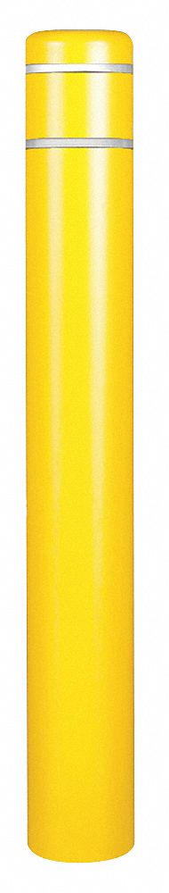 BOLLARD COVER,10-7/8" DIA.,60" H,YELLOW