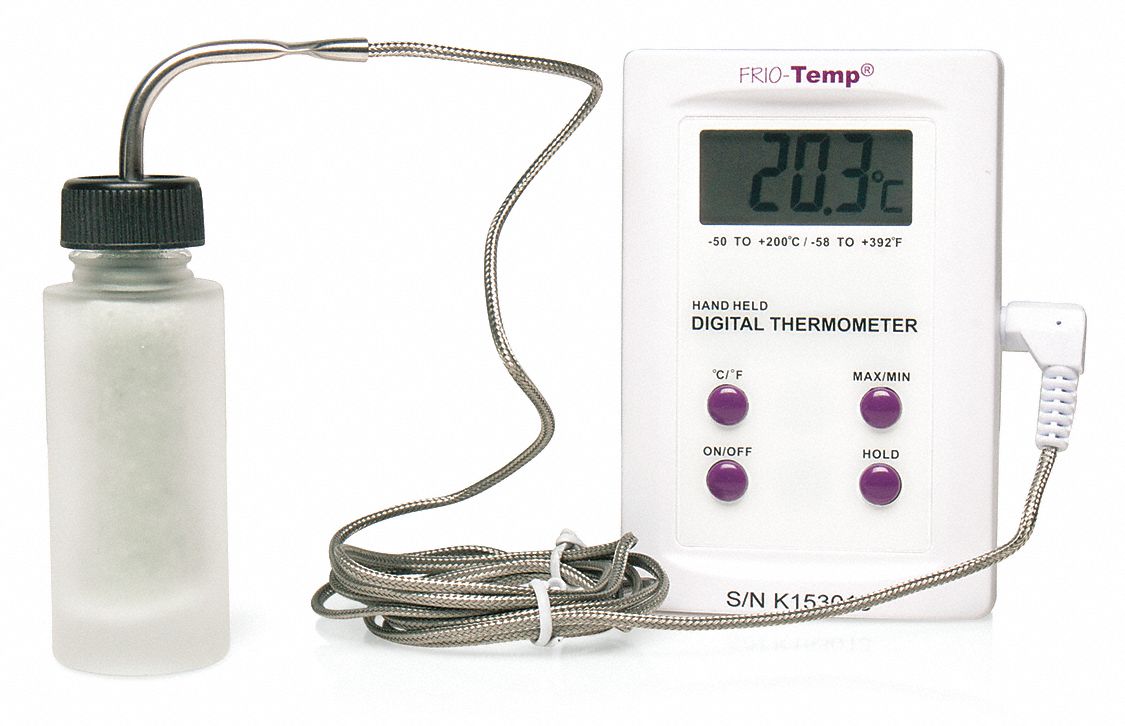 Thermometer: Critical Environment Digital Thermometer, Freezers/Incubators/Ovens/Refrigerators
