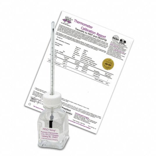 Bottle Thermometer: Freezers/Ultra-Low Freezers