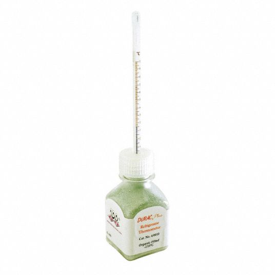 Exact-Temp Bottle Thermometer, for Incubator, Temperature +15 to +30 °C, Accuracy: 0.1 °C