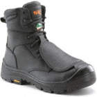 MEN'S COMPOSITE-TOE WORK BOOT, METAL-FREE, CSA GRADE 1, BLK, 8 IN H, SZ 7, LEATHER