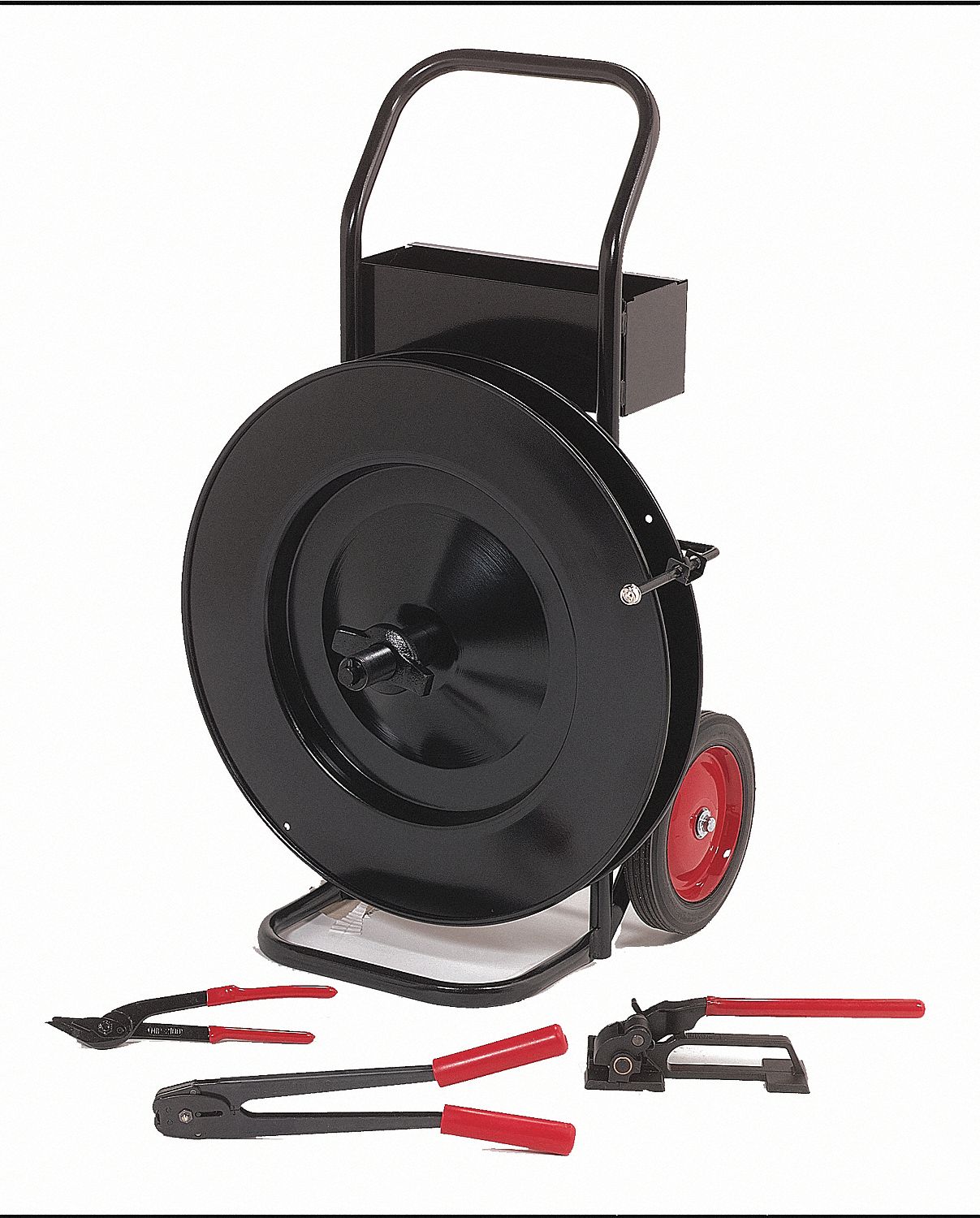 SIGNODE STRAPPING KIT, FOR 5/8 IN PLASTIC STRAPPING, WITH 200 SEALS/TOOLS/DISPENSER Strapping