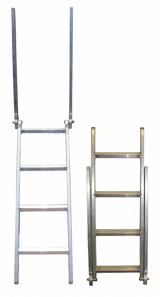 B/A PRODUCTS CO. Step Deck Trailer Ladder 12M125BALADDER20 Grainger