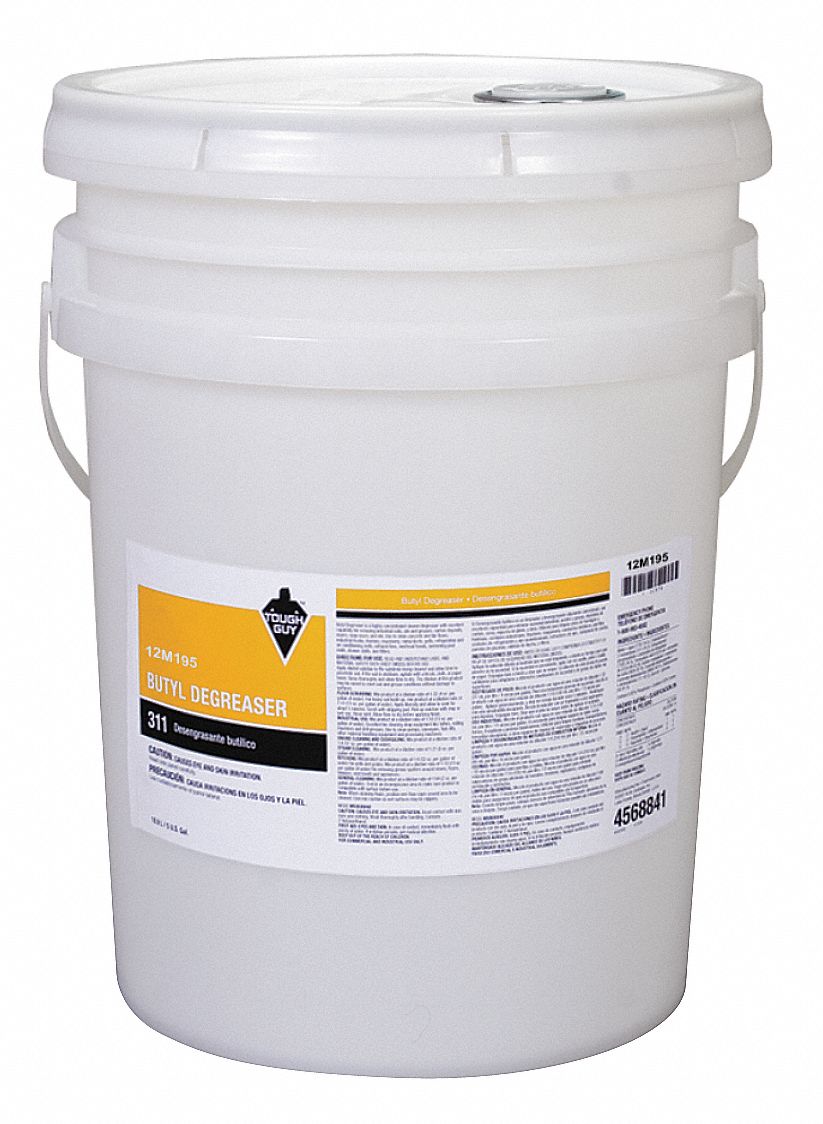 TOUGH GUY, Water Based, Bucket, Degreaser 12M19512M195 Grainger