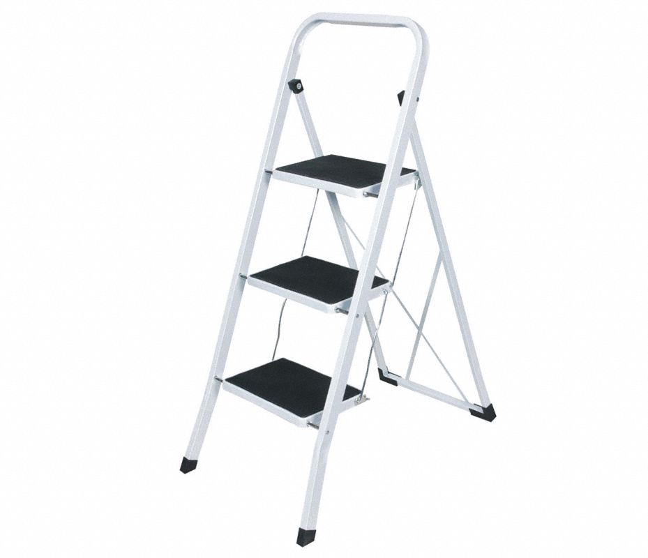 XTEND + CLIMB Escalera Taburete Plegable, 41" de Altura, 3 Peldaños