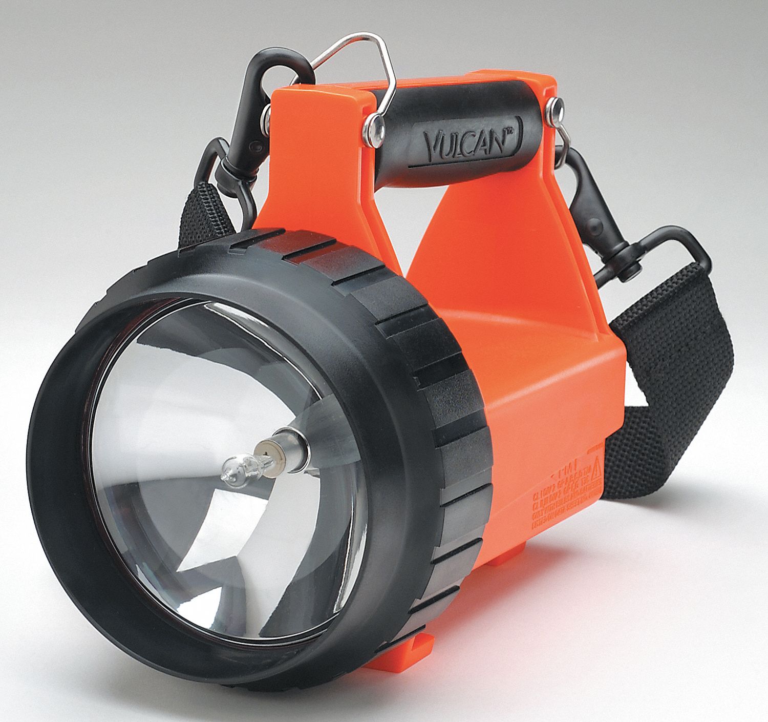 INDUSTRIAL LANTERN, RECHARGEABLE, 180 LUMENS, 4.3 HR RUN TIME AT MAX BRIGHTNESS, ORANGE