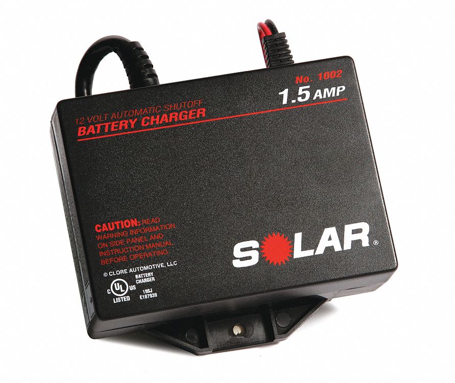Chargeur de batterie embarqué automatique Solar 1002 1,5 A 12 V