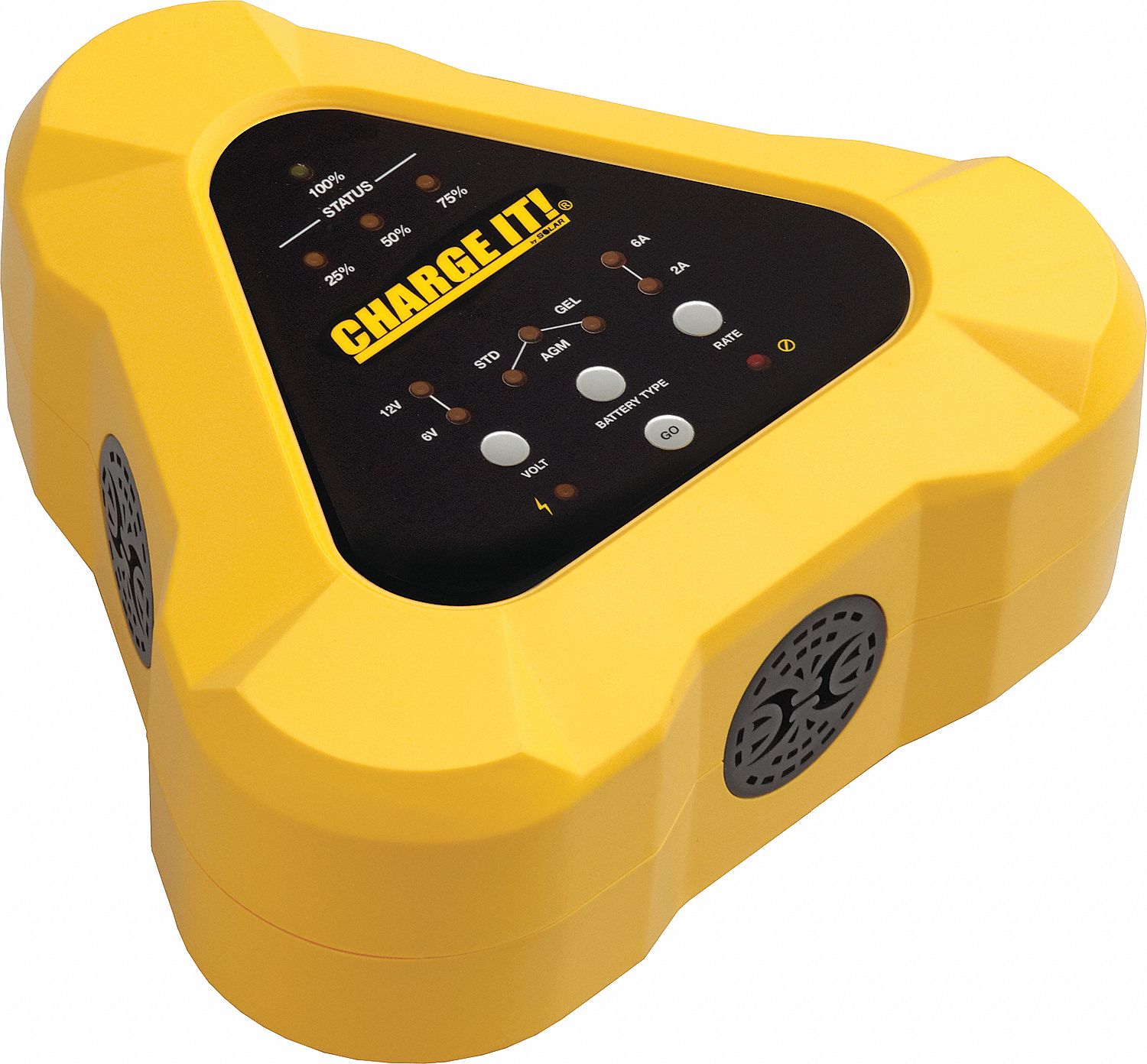 CHARGE IT CHARGER 6/2 AMP 6/12 VOLT BATTERY Automotive Battery Chargers and Boosters SOL4506