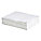 AIR MATRIX PAD, OIL ONLY, PREMIUM, PERFORATED, WHITE, 18 X 16 IN, POLYPROPYLENE, BALE 100