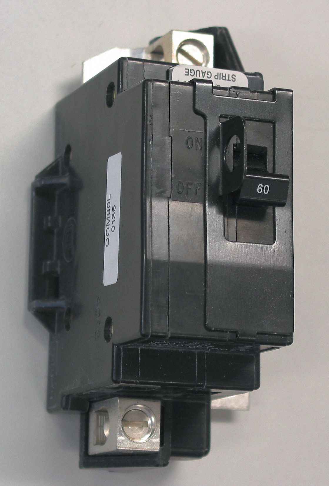SQUARE D MAIN BREAKER, 120 V, 60 AMP, FRAME SIZE QOM1 Circuit Breaker