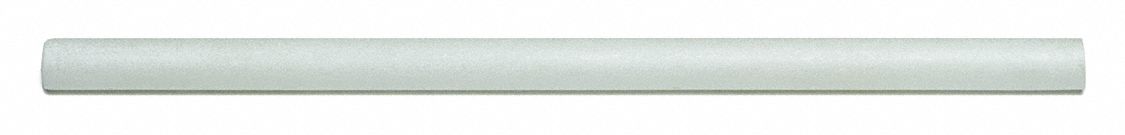 ROUND SOAPSTONE CRAYON, WHITE, 5 X 1/4 IN