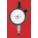 INDICATOR DIAL, 0 TO 0.125 IN RANGE, BALANCED READING, 0-25-0 DIAL READING, AGD 1, AGD