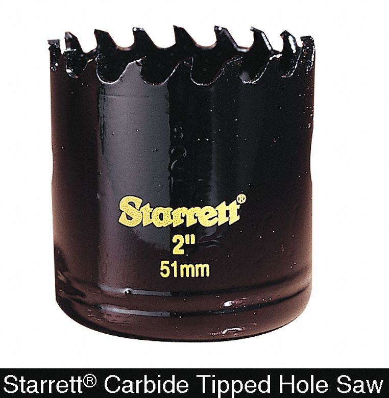 HOLE SAW, TUNGSTEN CARBIDE TEETH, 5/8