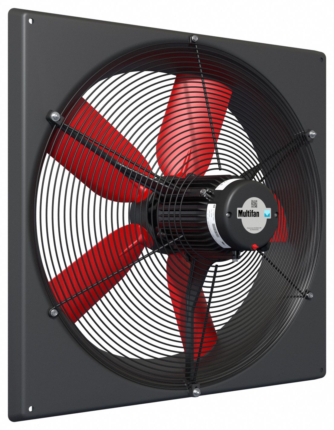 EXHAUST FAN, DIRECT DRIVE, 24 IN BLADE, ¾ HP, 7,130 CFM, 240V AC, 1 PH, TOTALLY ENCLOSED