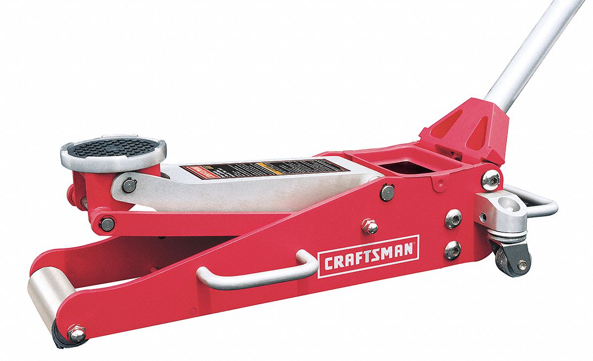 Craftsman Aluminum Aluminum Jack With Lifting Capacity Of 2 Tons