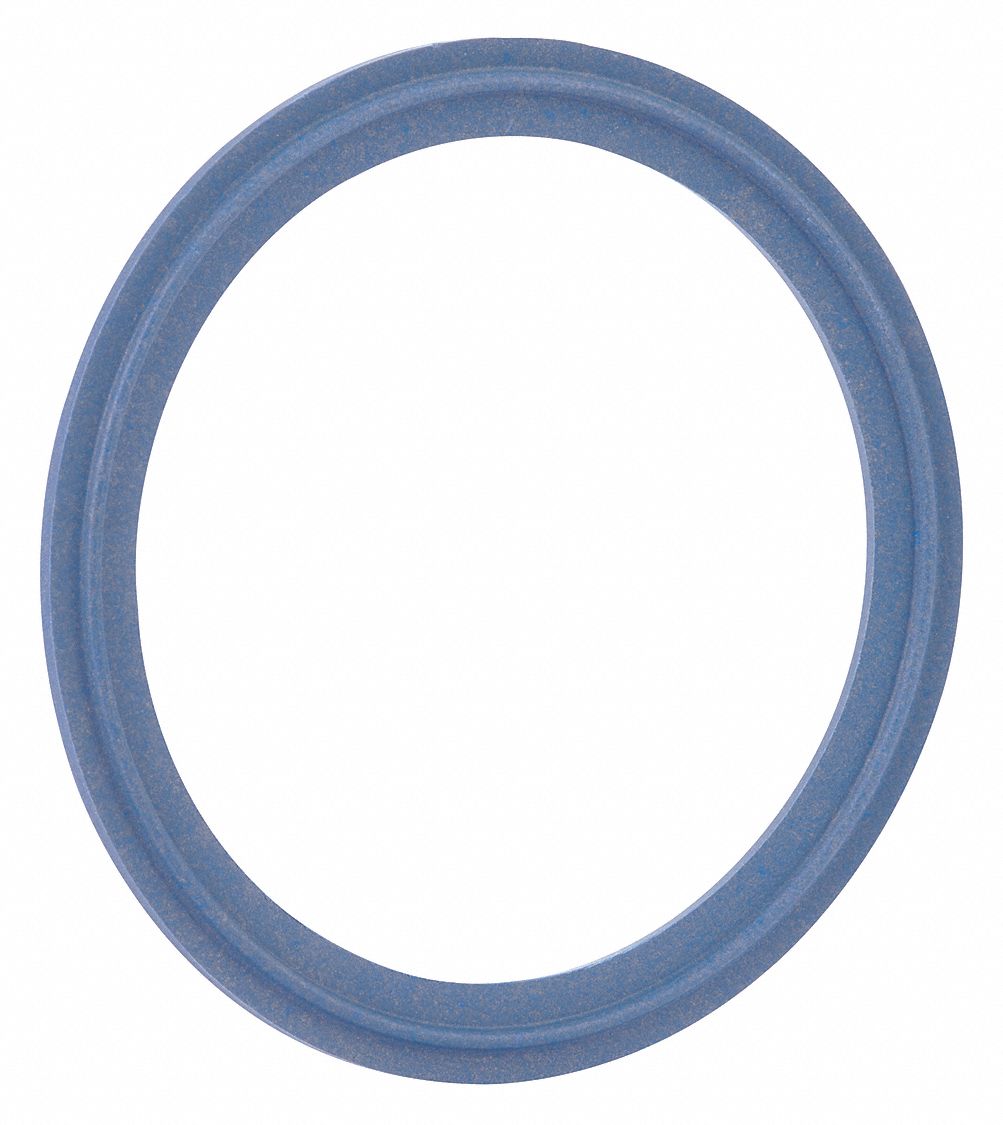 SANITARY GASKET,BLUE,1 1/2 IN TUBE SZ