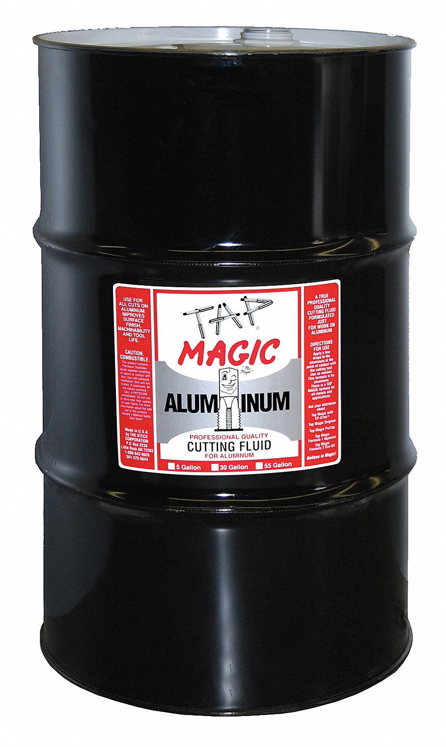TAP MAGIC Cutting Oil, Container Size 30 gal, Drum, Light Yellow