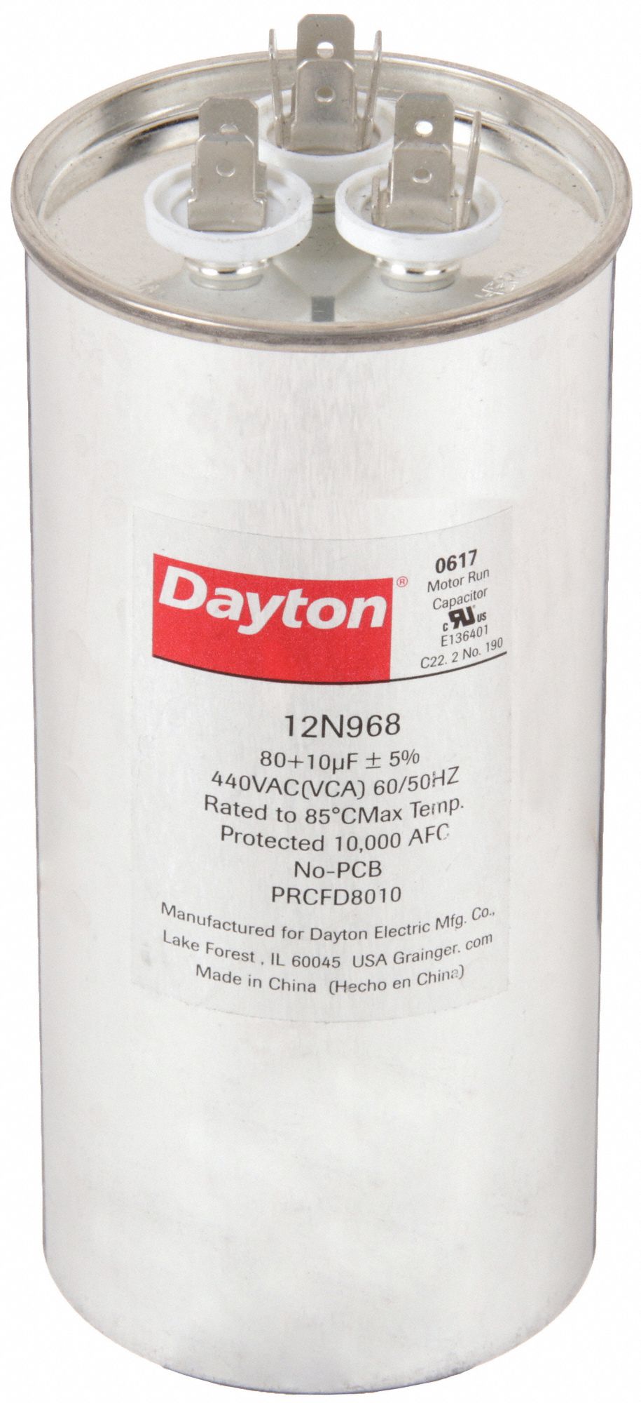 CONDENSATEUR MARCH 80/10 MFD 440 V