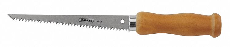 JAB SAW, 6 IN BLADE LENGTH, STEEL, 9 IN OVERALL LENGTH, 6, WOOD