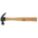 CURVED CLAW HAMMER, STEEL, TEXTURED GRIP, WOOD HANDLE, 16 OZ HEAD WT, 13 IN OVERALL L, SMOOTH