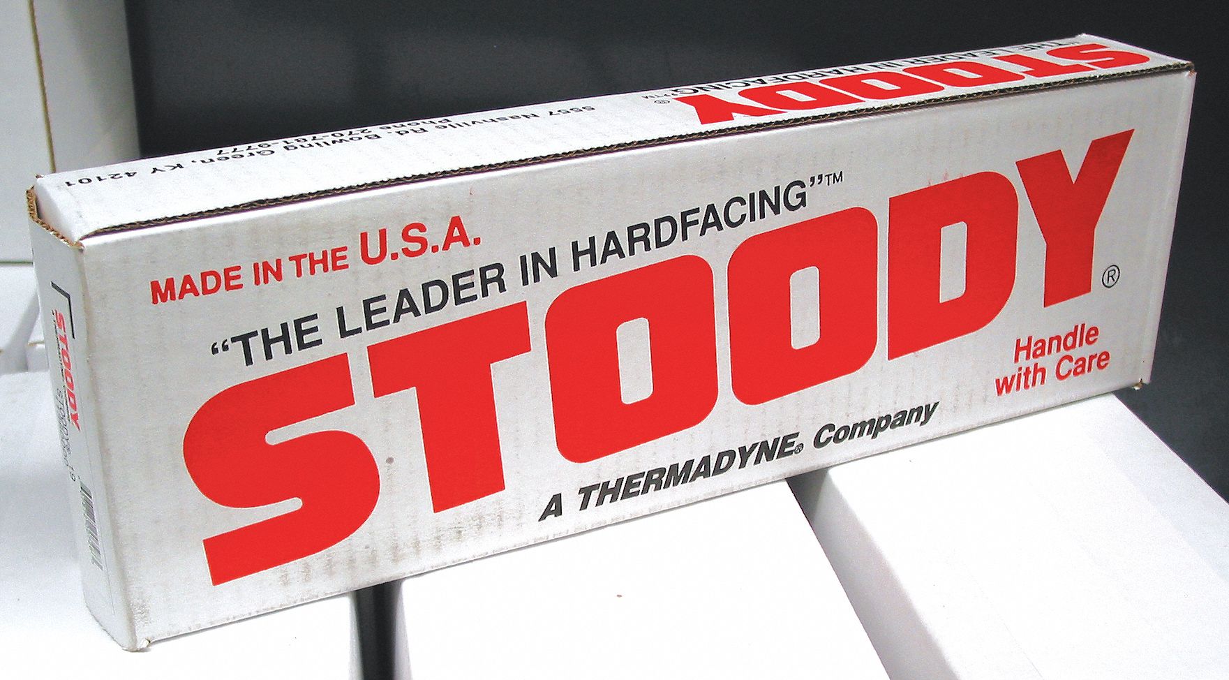 STOODY 19 SERIES ELECTRODE, ALLOY, IRON BASE, 14 IN, CARBON, ALLOY STEEL, 10 LB