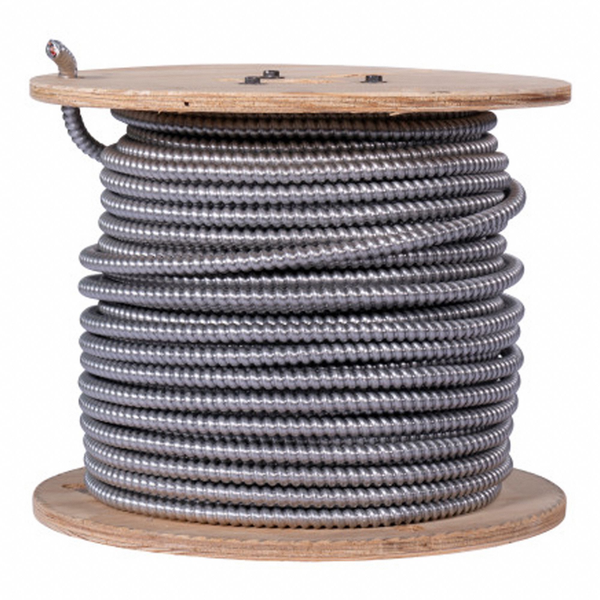 AC90 ARMOURED BUILDING WIRE, 600 V, 0.470 IN, 14 GA, PVC/NYLON JACKET, COPPER CONDUCTOR