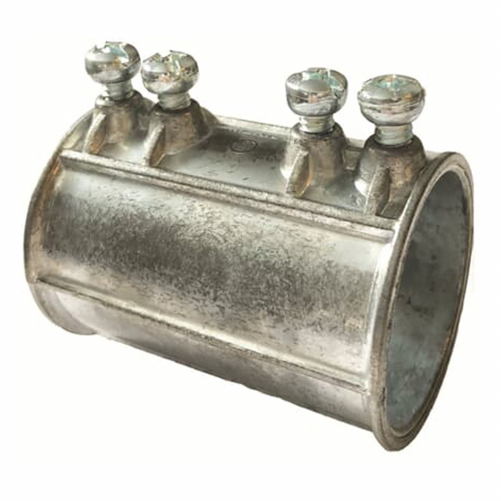 EMT SET-SCREW COUPLING, SIZE 3/4 IN, ZINC ALLOY