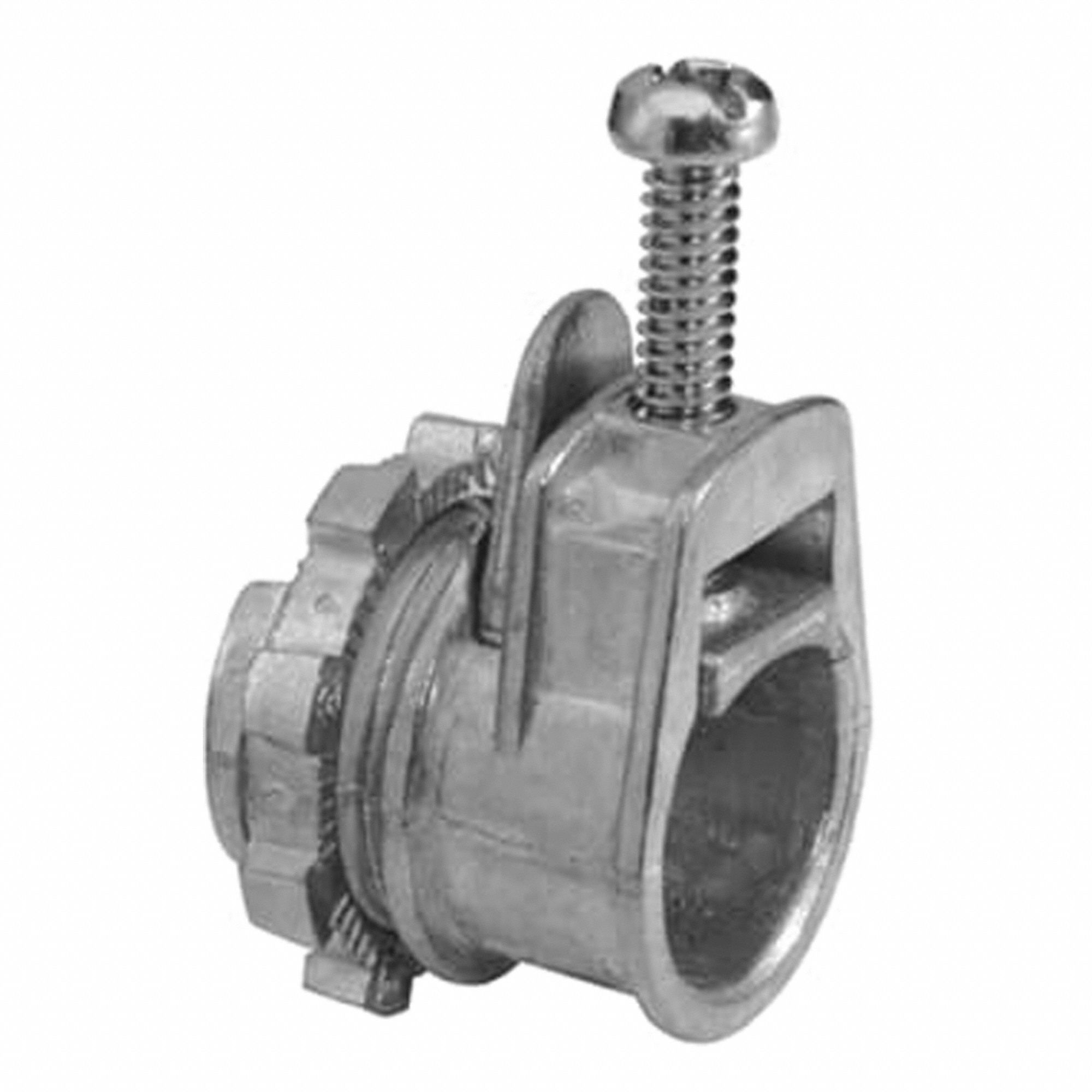 THOMAS & BETTS ONE-SCREW CONNECTOR W/LOCKNUT, FLEX CONDUIT