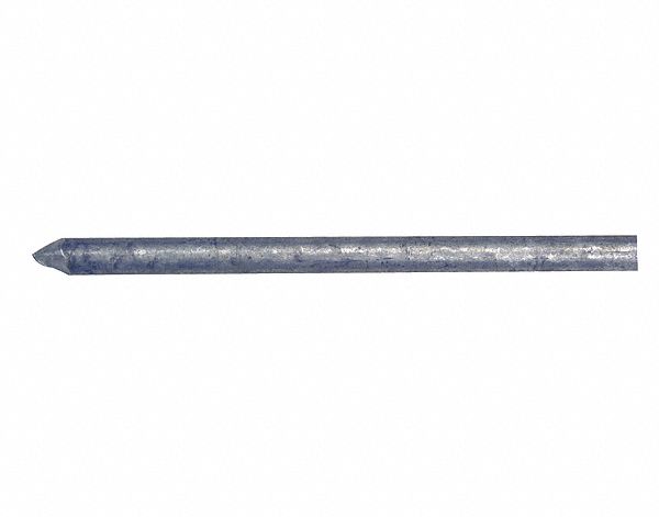 THOMAS & BETTS GROUND ROD, CORROSION RESISTANT, RUSTPROOF, 4 MIL, 10 FT X  3/4 IN, GALVANIZED STEEL, COPPER - Ground Rods - TBSGR7510
