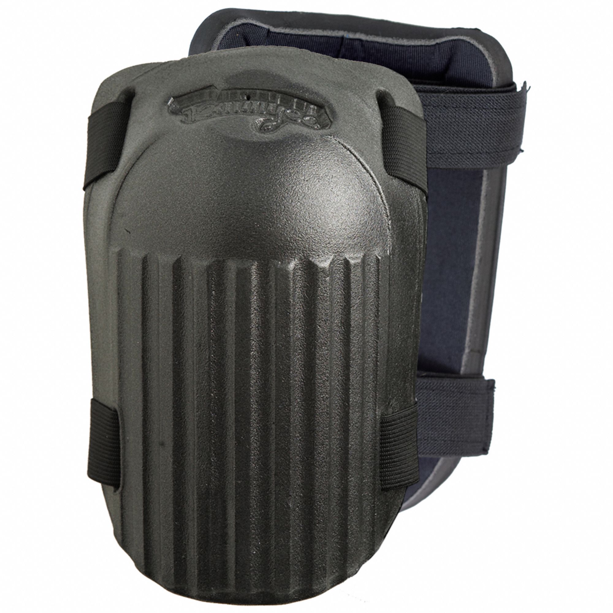 KNEEPAD,BLACK,2 STRAP,ONE SIZE,PR