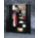 ARMOIRE COMBINÉE,4 ÉTAGÈRES RGLB,CAPCHG 150 LB,NR,36 X 72 X 18 PO,AC/CHROME