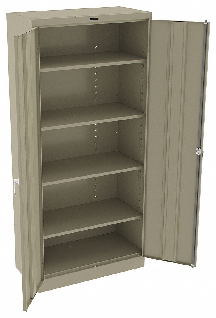 CABINET STORAGE 36X18X78H SAND