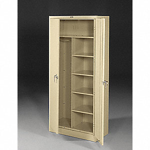 Tennsco Cabinet Storage 36x24x78h Gray Storage Cabinets
