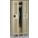 WARDROBE LOCKER, SINGLE TIER, 1 WIDE, HEAVY-DUTY FRAME, VENTILATED, SAND, 12 X 78 X 18 IN