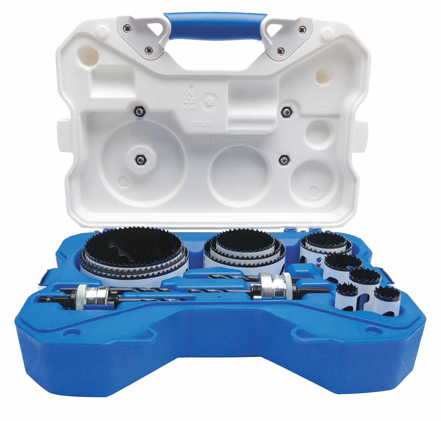 Plumbers Hole saw Kit, BiMetal Tooth Material, Impact Rated No Grainger