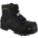 WORK BOOTS, SIZE 8.5, FULL-GRAIN LEATHER, BLACK, 6 IN H, CSA GRADE 1, WATER-RESISTANT