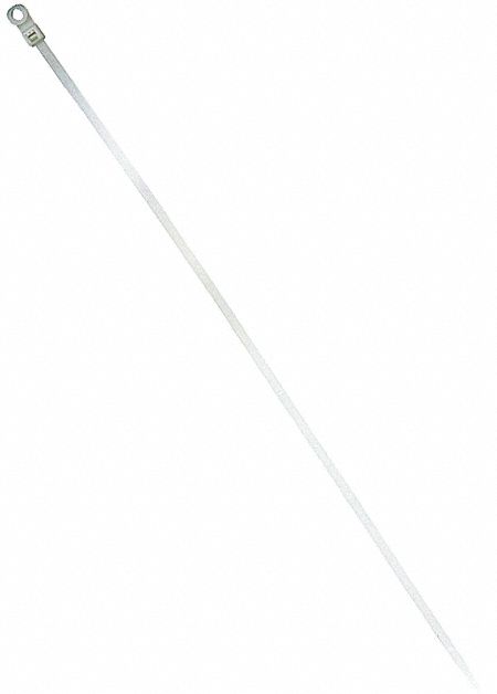 MOUNTING CABLE TIES, 50 LB, NATURAL, 14 X 0.187 IN/4 IN MAX DIA, NYLON 6/6, PK 25