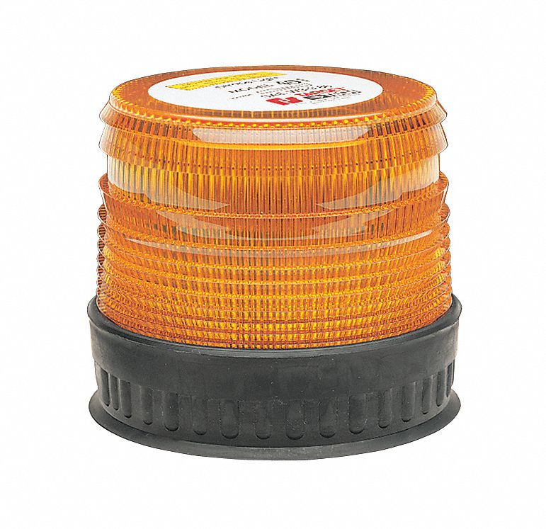 TARGET TECH STROBE BEACON 12-48 VDC 1X AMBER - Vehicle Strobes and