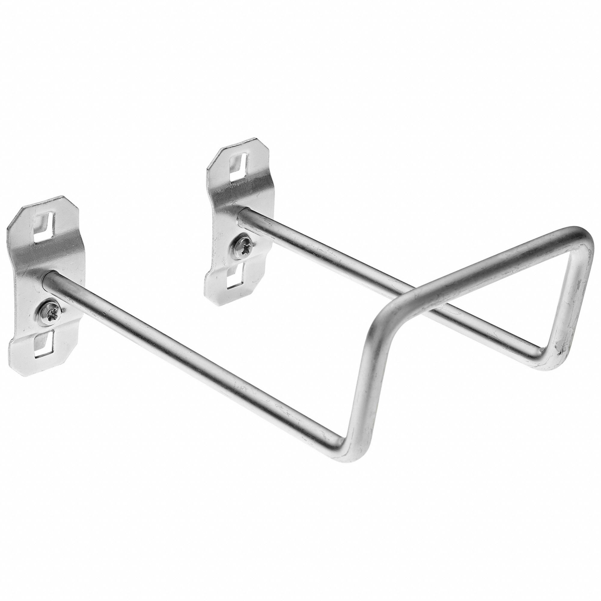 DOUBLE CLOSED END LOOP HOOK 80 BEND 5 IN 2 3 4 IN INSIDE DIAMETER ZINC PLATED STEEL PKG 5