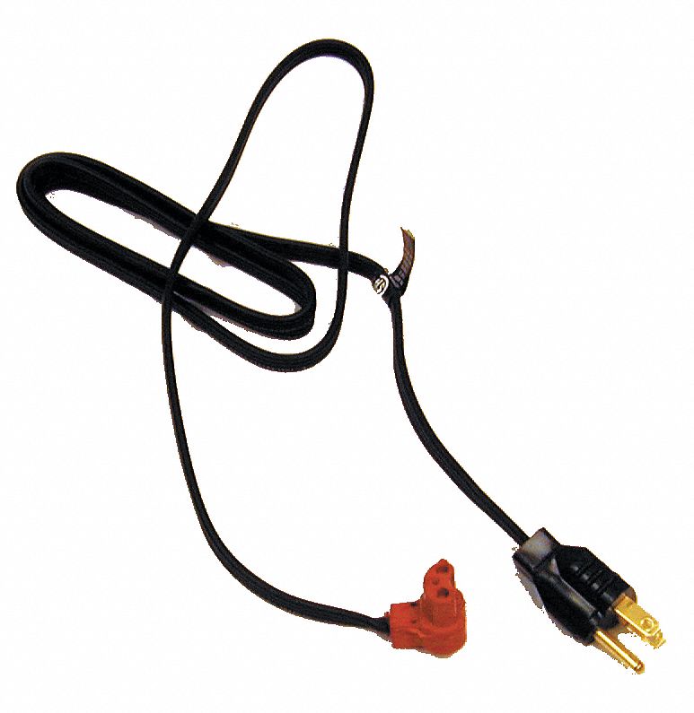 TEMRO CORD, FREEZE PLUG REPLACEMENT, 90 DEGREES CONNECTOR, HEATERS, 5 FT,  STEEL, SILICONE - Block Heater Cords - TMR360-0006 | 360-0006 - Grainger,  Canada