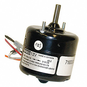 REPLACEMENT ELECTRIC MOTOR, FOR 200 HEATER MODEL, 12 V SHORT MOTOR