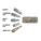 COUPLER, UNIMAX, SIX BALL, PUSH TO CONNECT, 35 SCFM, 150 PSI, 1/4 IN FNPT, NICKEL PLATED STEEL